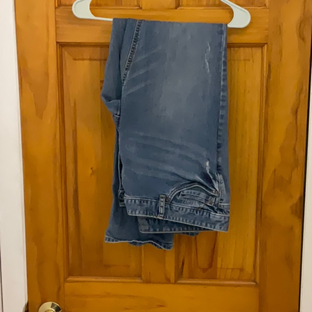 Light wash jeans